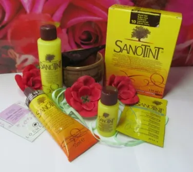 Сано TINT - най-добрият естествен цвят на косата, без амоняк, аромати и цветове за здравето красотата