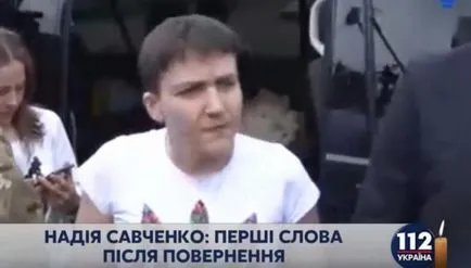 Savchenko a revenit