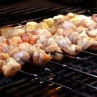 Skewers lazac - (több mint 10 receptet) a fotók