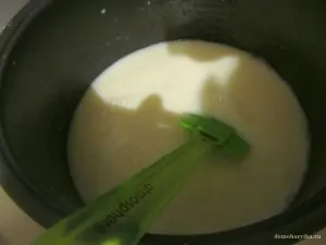 lapte condensat în multivarka-rețetă cu o fotografie