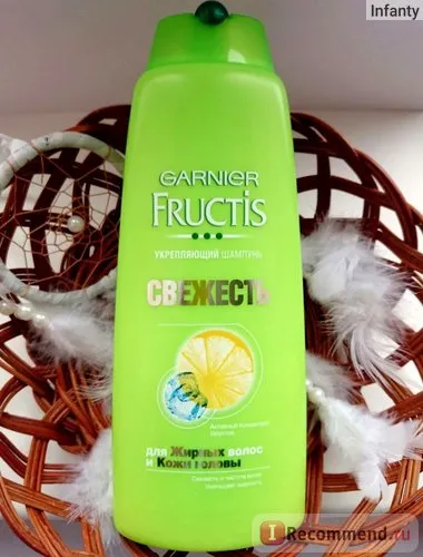 Sampon Garnier Fructis feszesítő frissesség - „az én kellemes felfedezés Fructis - sampon -