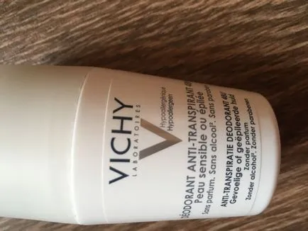 Roll-on deodorant vichy - un comentariu cu fotografii de pe kosmetach