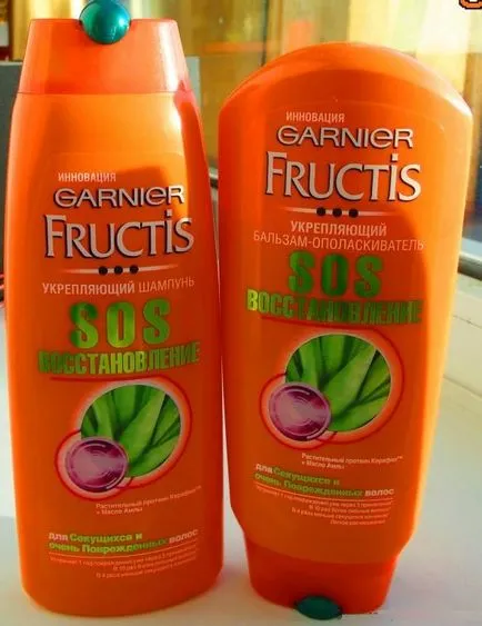 Sampon fruktis (Fructis) véleménye, különféle