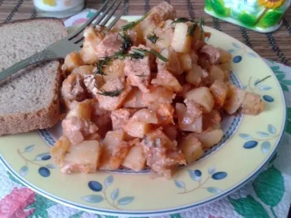 Печеня по-домашньому в мультиварці - покроковий рецепт з фото