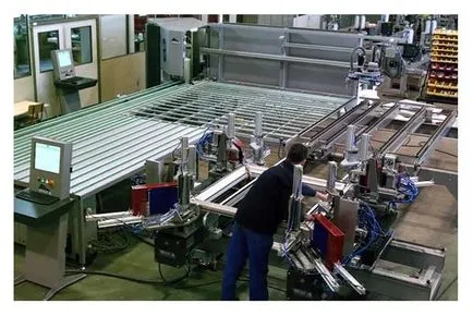 Съхранение на PVC профил в производството на прозорци