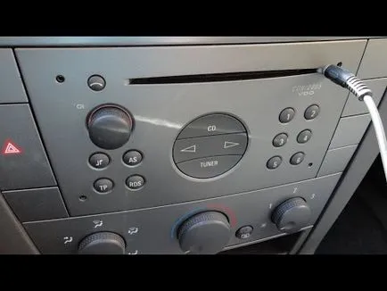 Отключване на сигурно място при редовна радио Opel CDR 2005