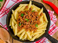 Spaghete cu carne - cum să gătească paste cu carne