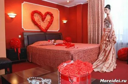 Dormitor pentru tineri casatoriti cred că printr-un design romantic