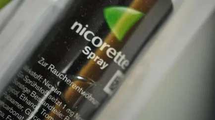 Spray marturii Nicorette de la cei care au renuntat