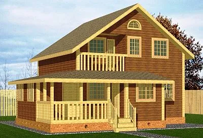 Строителство на къщи от дървени трупи и дървен материал