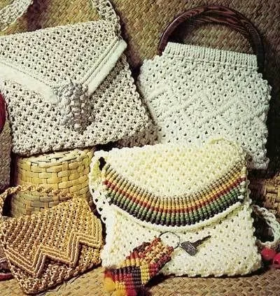 sac macrame cu mâinile sale o clasă de master cu fotografii și video