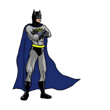 Супергерої як намалювати Бетмена (batman)