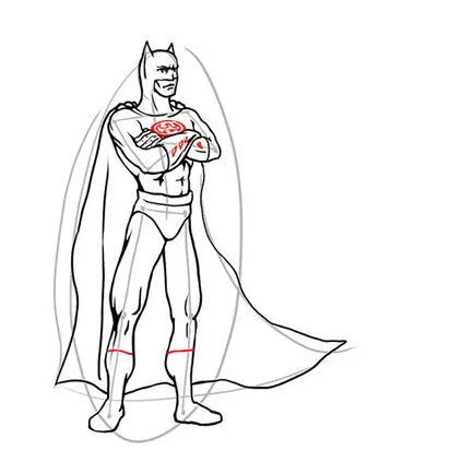 Супергерої як намалювати Бетмена (batman)