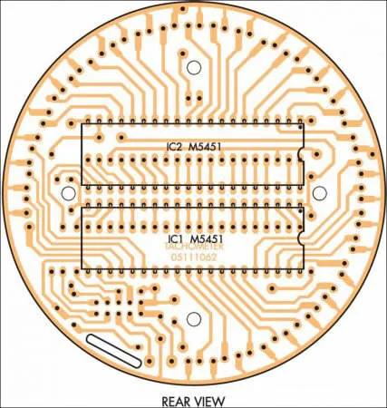 LED тахометър с ръцете си, автоматично електротехник