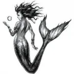 Mermaid tatuaj sensul fotografii și schițe de cele mai bune