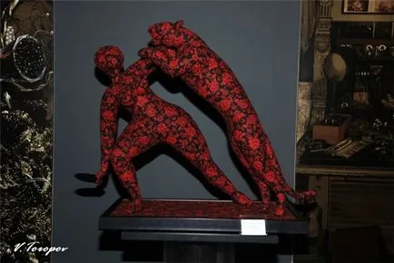 sculptura păpușă textile Natalia velchinskoy