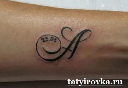 Tattoo букви и техните значения