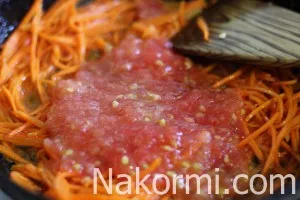 Salata de cald cu reteta vinete și roșii cu fotografii, secrete de gătit