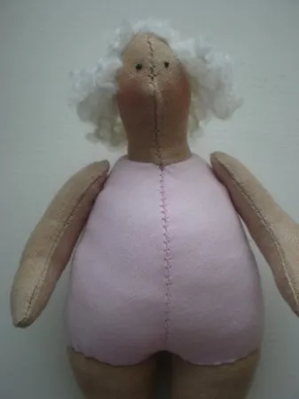 Тилда къпещия майсторски клас по шиене на кукла от Анастасия kolomakinoy