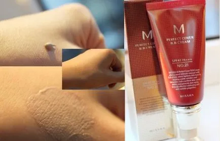 Fundația cosmetice Missha coreene - m strălucire fundație, comentarii