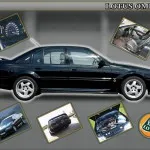 Tuning Opel Omega un colhoz pentru limuzine și modificări de lotus, topzhyr