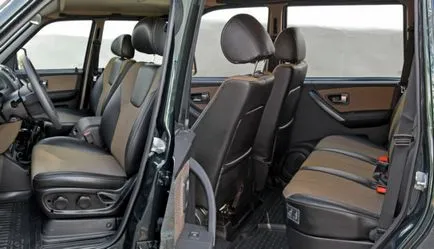 UAZ Patriot interior de tuning modul de a face un SUV confortabil ieftin