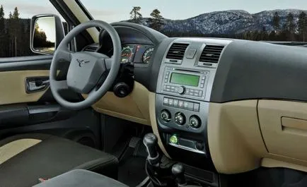 UAZ Patriot interior de tuning modul de a face un SUV confortabil ieftin