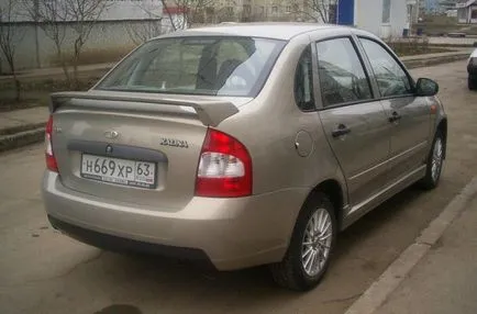 fuste Tuning vaze 1118 Lada Kalina (sedan)