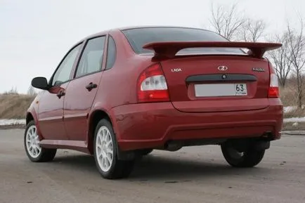 fuste Tuning vaze 1118 Lada Kalina (sedan)