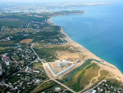 Uchkuevka - o plajă de pe latura de nord a Sevastopol