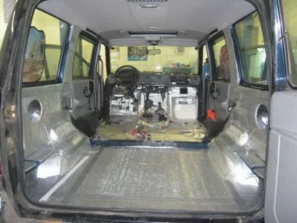 UAZ Patriot interior de tuning modul de a face un SUV confortabil ieftin