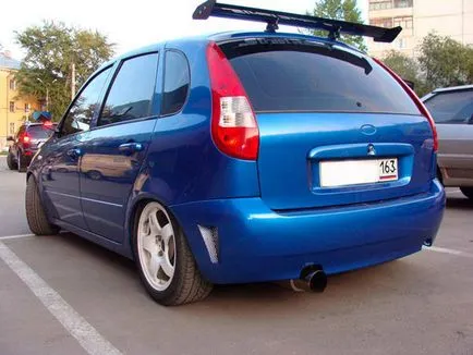 Organismul Tuning Lada Kalina hatchback modul de a face o bună mașină fină