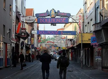 Reeperbahn, Hamburg, Németország leírás, fényképek, amely a térképen, hogyan juthat