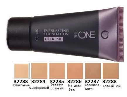 Ultrastoykaya corectarea tonal fundație SPF30 cea veșnică Oriflame