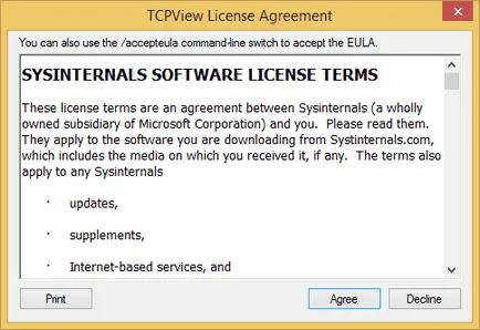 TCPView segédprogram