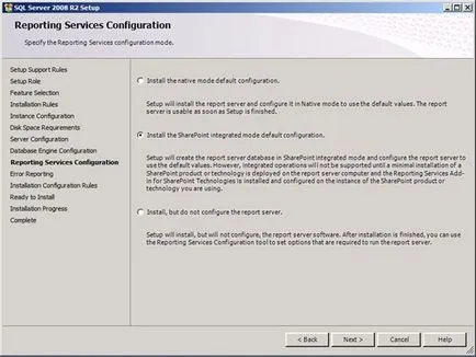 Telepítése SharePoint Server 2010