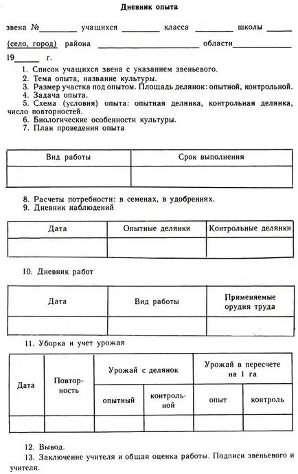 A tavaszi és nyári munkát a területen zöldség- és dísznövények 1990 Klepinina