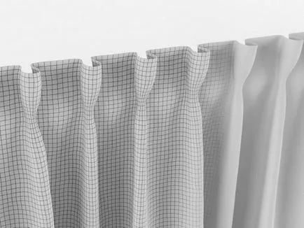 Видове декоративна дантела завеса, как да шият завеса лента за декорация