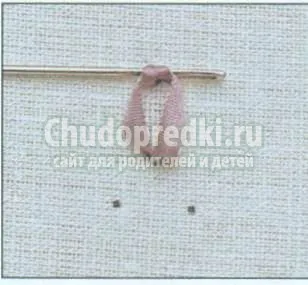 Вишивка стрічками (уколів голку точці) Вишивка стрічками