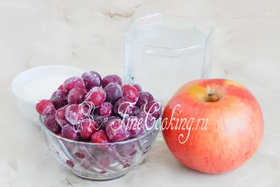 Cherry și mere compot - reteta cu fotografii