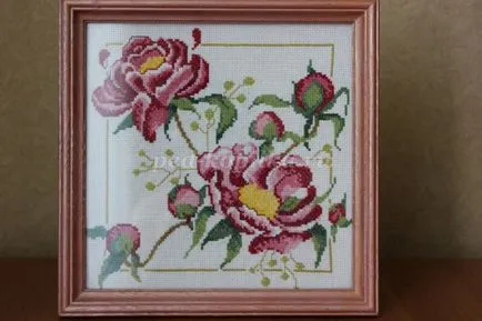 Cross Stitch Bujori