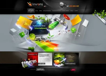 exemple impresionante de design de site-uri web