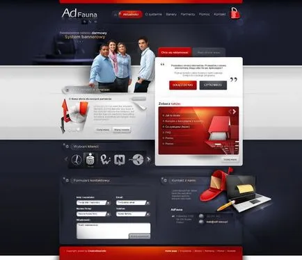 exemple impresionante de design de site-uri web