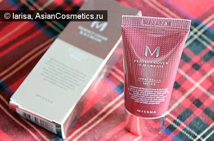 Всеки е развълнуван missha м перфектно покритие бб крем, но аз не съм