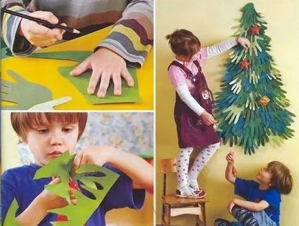 7 kreatív karácsonyfák az új évben - hogyan lehet egy karácsonyfa készült édességek, papír, virág rács