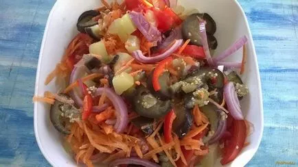 Fagyasztott mix zöldség ragu recept egy fotó