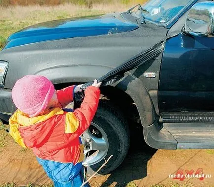 stratului de vopsea protecție împotriva zgârieturilor