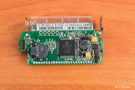 LCD riasztó kulcstartó pandora dxl3000