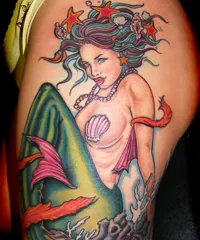 Înțeles tatuaje „Mermaid“