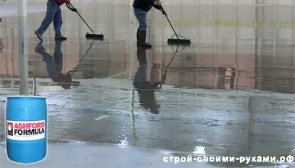 Як правильно очистити бетонну підлогу і зробити його міцніше (бетонний) Як правильно очистити бетонну підлогу і зробити його міцніше